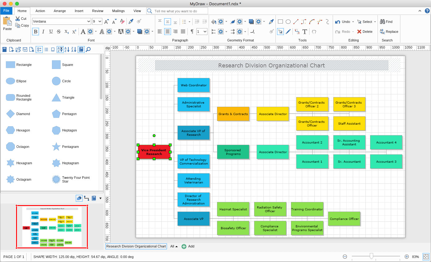 Organization chart builder for mac pro